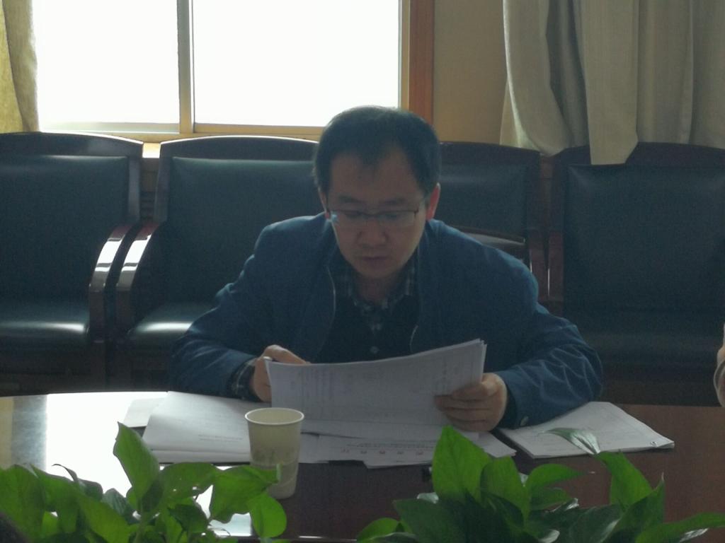 刘强副处长讲话